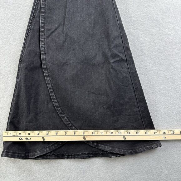 SHYANNE Women’s High Rise Super Flare Tulip Jeans Black 28 X 36 Western Country - Picture 16 of 16